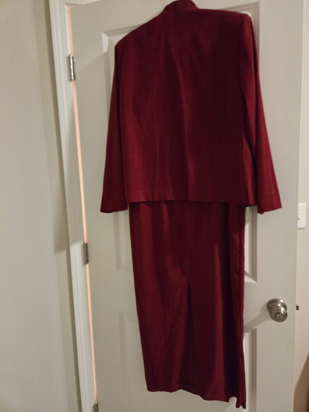 Jessica Howard Red Zip-Front Jacket - Picture 5 of 5